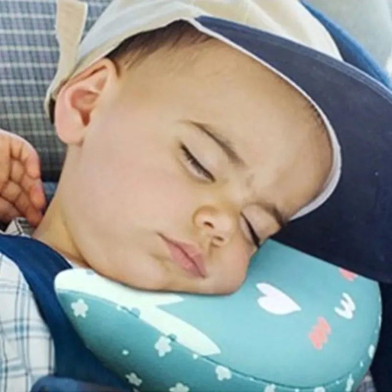 Safety Neck Pillow for Kids Car Seat Belt Shoulder Guard Child Neck Cushion Child Head Protection Sleep Pillow On Car Crescent