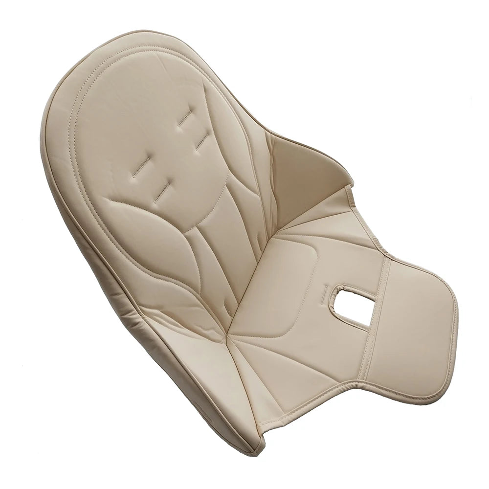 Baby Seat Cushion For Peg Perego Siesta Prima Pappa Zero3 High Chair Children Growth Chair PU Leather Cover Dinner Chair Cover