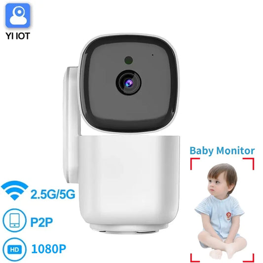 Caméra PTZ de surveillance bébé WiFi intelligente YiIOT 1080P