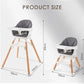 Multifunctional baby feeding chair / high quality baby dining chair / environmentally friendly pp high chair baby feeding