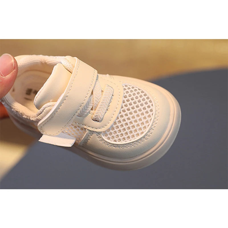 Kids Mesh Sports Shoes Boys Casual Sneakers Spring Summer Non Slip Girls Board Shoes Children Soft Soled Baby Toddlers Shoes