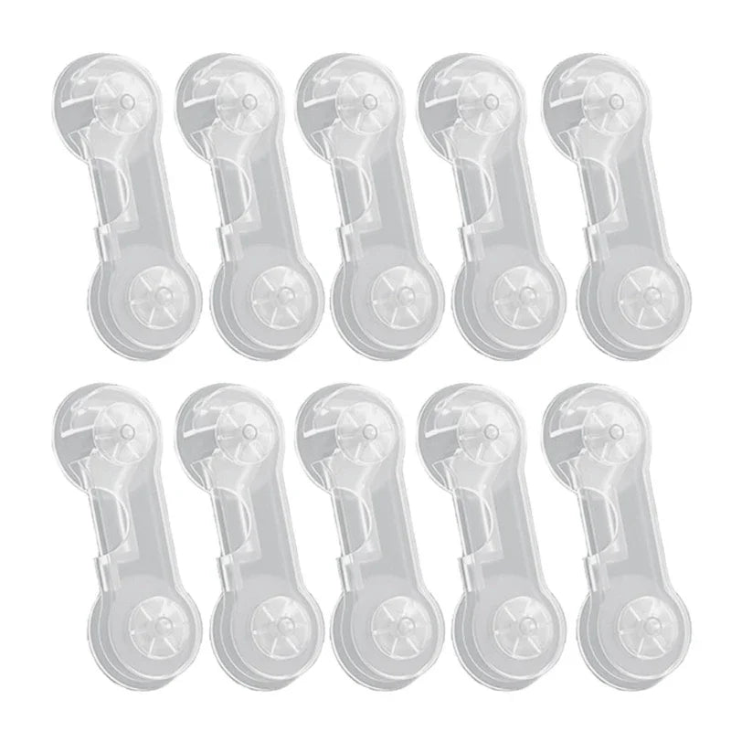 4/8/10Pcs/Lot Child Lock Protection of Children Baby Drawer Anti-opening Cabinet Door Refrigerator Anti-pinch Safety Lock Buckle