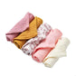 F1CB Muslin Cloth Feeding Bib Burp Cloth Saliva Towel for Newborn Infants Boys Girls