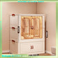 No Assembly Wardrobe Foldable Clothes Storage Cabinet Portable Infant Wardrobe For Bedroom Setup Large Capacity Durable Stylish