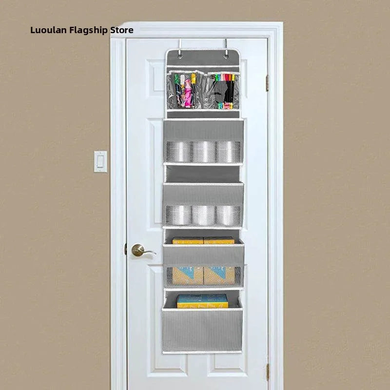 Wall-Mounted Underwear Storage Box Baby Bed Doll Toy Hanging Bag Children's Plaything Organizer Door Ba Storage Pouch