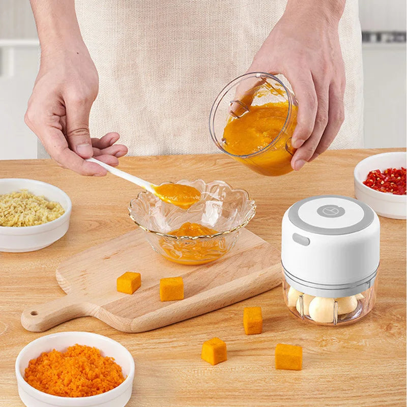 Auxiliary Food Machine Baby Cooking Electric Small Mud Mixer Juice Mixing Rice Paste For Baby Grinding Machine Household