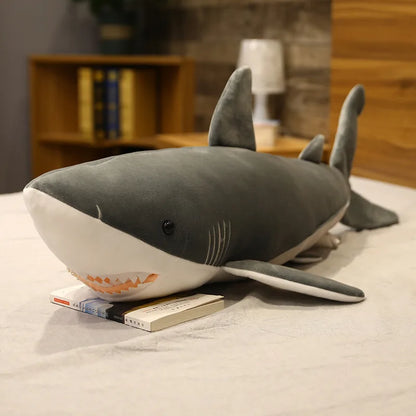 Soft Giant Shark Plush – Birthday Gift