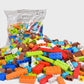 500/1000Pcs MOC Random Bulk Assemble Building Blocks Basis Parts Accessory DIY Creative Bricks Model Toys for Children Gifts