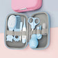 8PCS/Set Baby Health Care Kit Kids Nail Hair Health Care Thermometer Grooming Brush Clipper Teether Toothbrush Baby Essentials