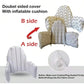 Baby Dining Chair Sofa Chair Double Sided Seat Cover Highchair Inflatable Back Cushion Built-in Inflatable Highchair BackCushion
