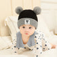 Baby Bear Knit Hat & Scarf Set – Warm Winter Beanie for Boys & Girls