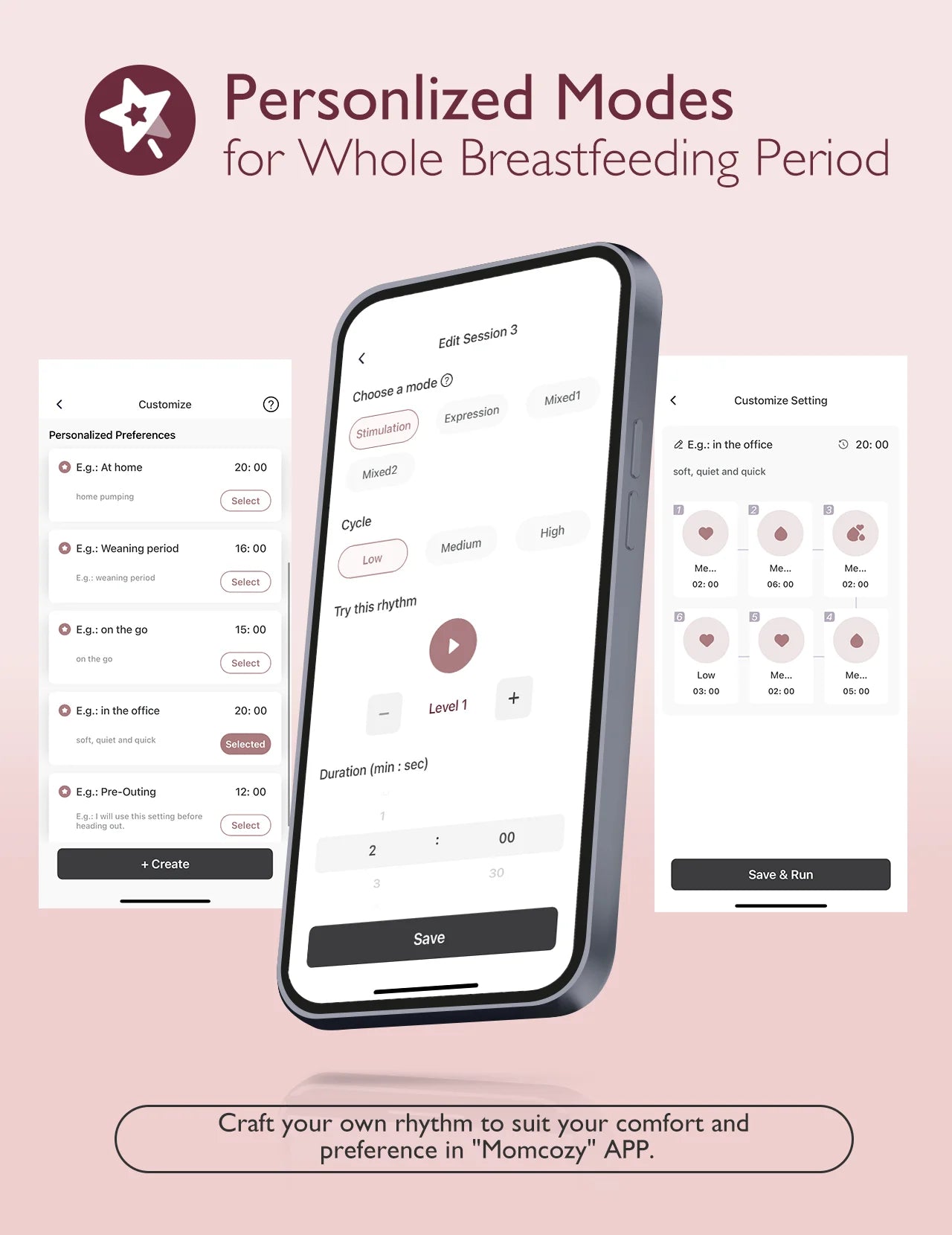 Momcozy M9 Breast Pump Hands Free Upgraded Mobile Flow