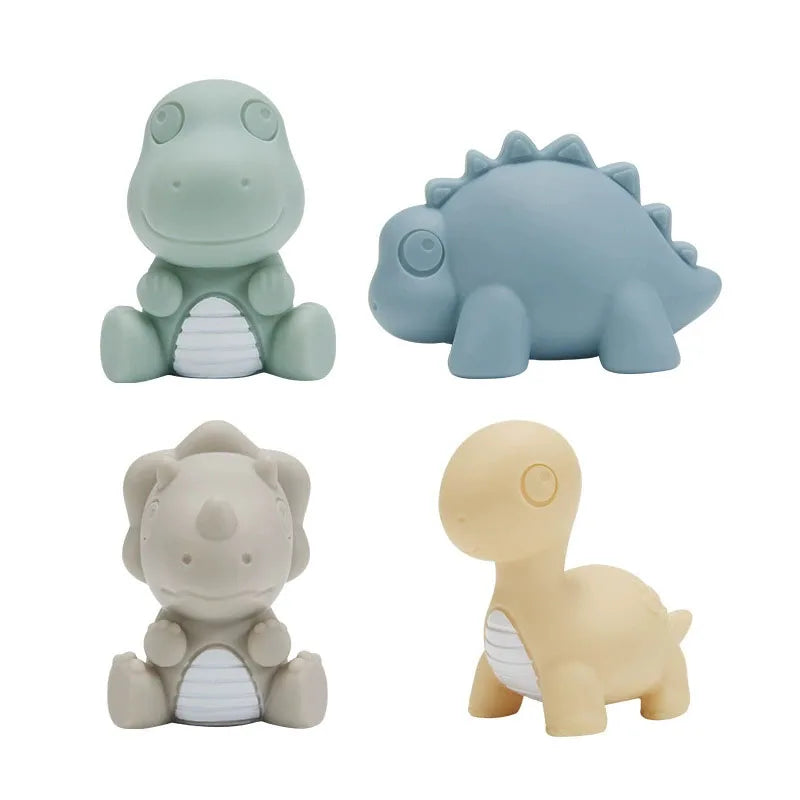 9pcs Floating Light Up Animal Bath Toy Safe PVC Material For Children 3-5 Years Old Perfect For Pools 195F