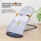 Baby Rocker Swing Chair Soothing Calming Tool Infant Feeding Change Recliner Foldable Adjustable Portable Comfortable Easy Care