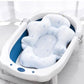 Baby Bath Seat Support Mat Foldable Baby Bath Tub Pad Chair Newborn Bathtub Pillow Infant Anti-Slip Soft Comfort Body Cushion