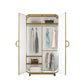 Modern Minimalist Wardrobe Organizer Storage Cube for Bedroom, Baby, and Home Furniture - Armable Metal Design