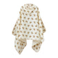 Soft Cotton Baby Hooded Towel Bath Towel for Boys Girls rabbit ear Bathrobe Sleepwear Kid's Clothing Floral Print Color ponchos