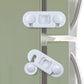 Child Proof Refrigerator Lock, Baby Safety Locks for Fridges, Cabinets, Drawers, Double Doors and More, Ergonomically Designed