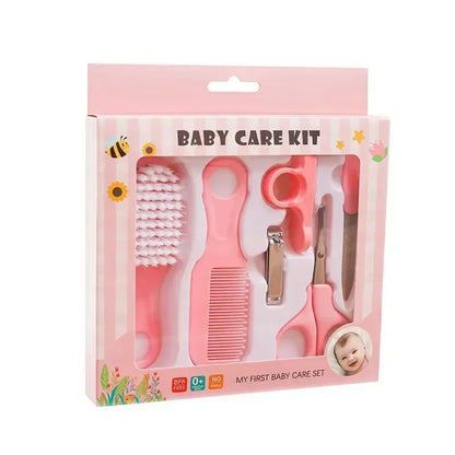 Baby Care Set Safe Comb Grooming Brush Set Nail Clippers Soft Comb Brush Care Combination Hair Nail Trimmer Kit Healthcare Tools
