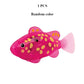 Children's Party Ectronic Fish Light Induction Shower Interactive Swimming Water Play Pet Simulation Fish Toys Holiday Gifts