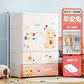 Bedroom Closet Wardrobe Storage Cabinet Plastic Cupboard Partitions Wardrobe Bedroom Baby Chest Guarda Roupa Home Furniture