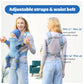 Baby Travel Shoulder Strap, 4-in-1 Seat Cushion, Convertible Back Seat, Portable Hands-Free Shoulder Strap