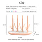 Cute Baby Bottle Drying Rack Solid Color Baby Feeding Bottle Drain Rack Baby Bottle Holder Feeding Stuff