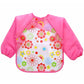 Waterproof EVA Full Sleeve Baby Bibs Children Apron Long Sleeve Feeding Smock Kids Eating Breastplate Infant Scarf Clothing