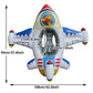 Inflatable Baby Airplane Pool Float – Fun Seat with Steering Wheel