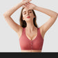 Summer Lightweight Nursing Bra for Women Front Opening One-Piece Design No Underwire Bralette for Pregnancy and Nursing Comfort