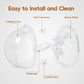 NCVI Hands Free Wearable Breast Pump, Combined with Strong Motor and Wearable Cups