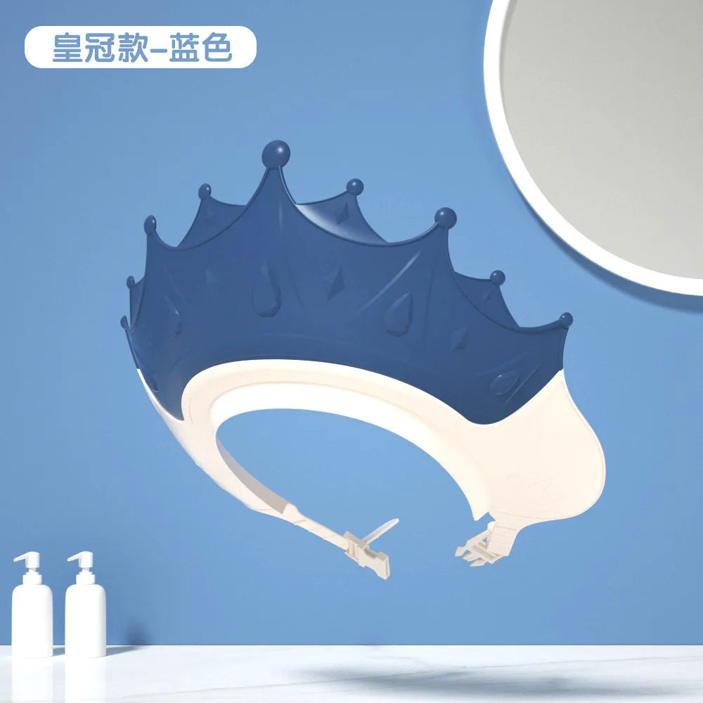Baby Bath Shampoo Hat – Soft Silicone Protective Cap