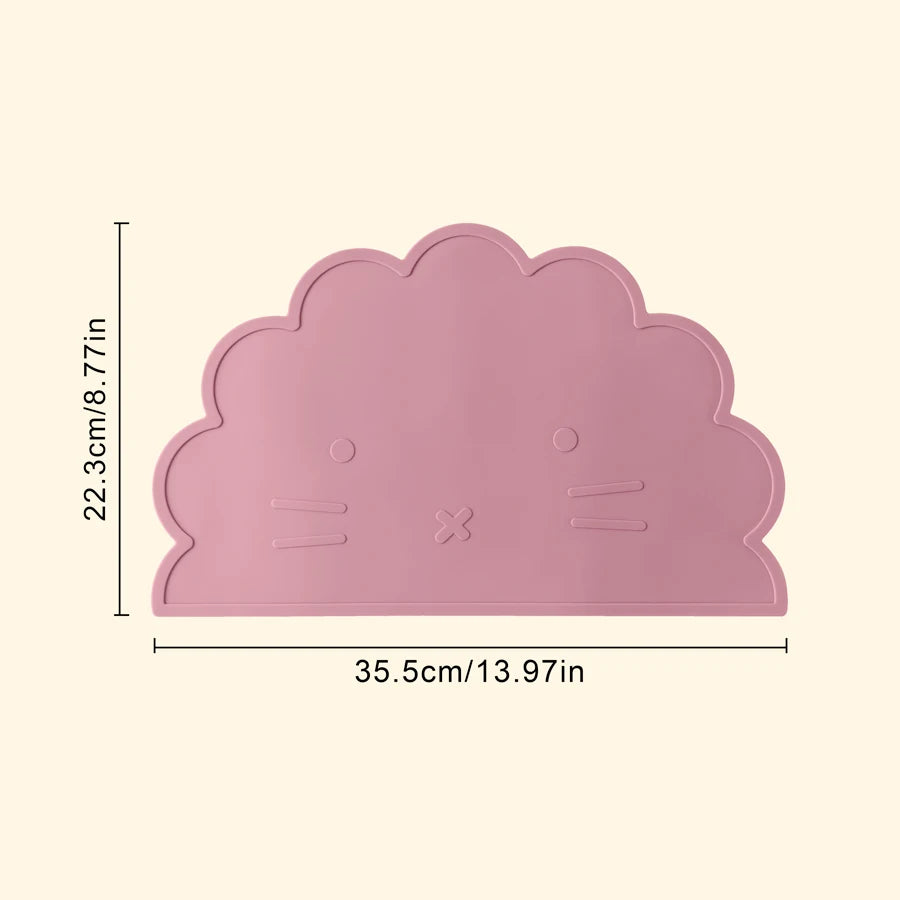 Mamaplan 1PCS Table Mat Children Tableware Baby Feeding Dishes Plate Mat Kids BPA Free Waterproof Baby Placemat Baby Accessories