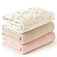 3pcs/set 6-Layer Muslin Swaddle Blanket for Baby Soft Cotton Gauze Receiving Blankets for Newborn Soft Wrap Set Toddler Boy Girl