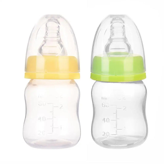 Infant Feeding Bottle | Mini 60ML, BPA-Free, Milk & Juice Feeder