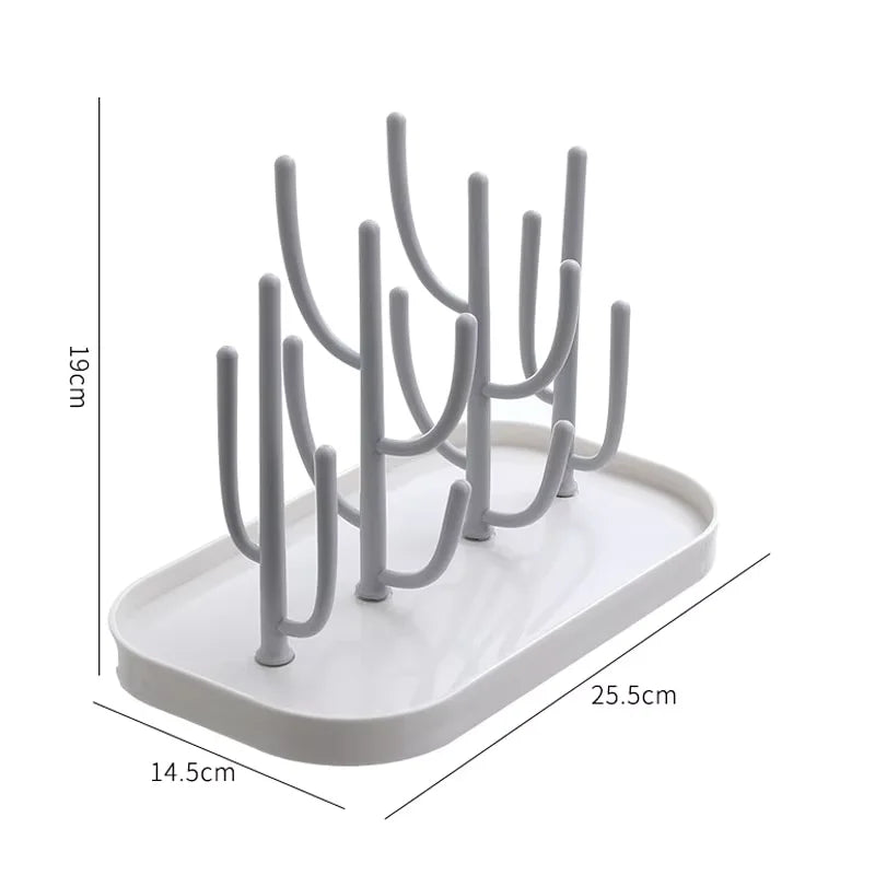 Baby Milk Powder Bottles Drying Rack Infant Feeding Supplier Cup Holder Drying Bracket Universal Newborn Bottle Placing Rack