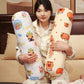 Cylindrical Throw Pillow Plush for Girls Multi-functional Sleep Support Cushion Long Bolster pregnancy Pillow Side Sleepers