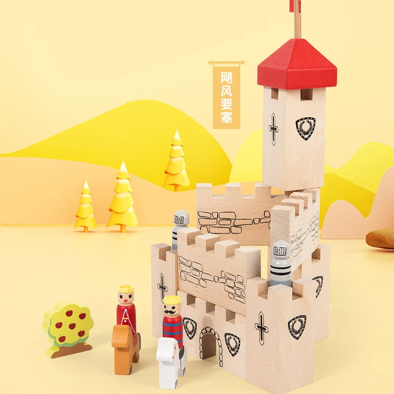 Montessori Castle Blocks – Build & Learn!