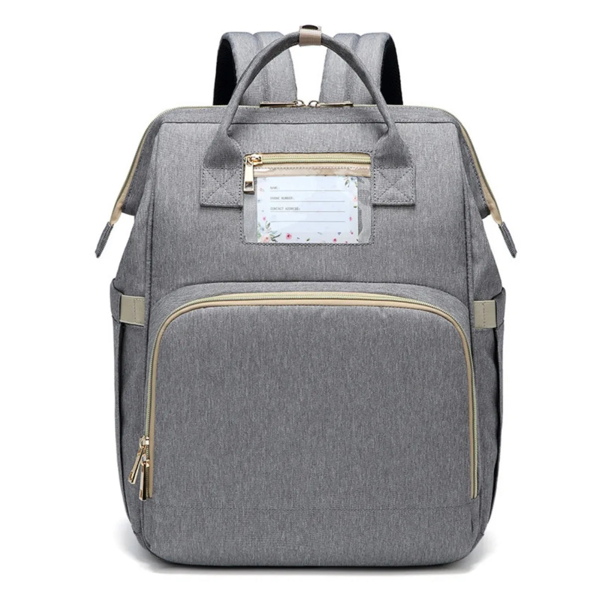 Mummy Diaper Backpack – Large Capacity, USB, Waterproof