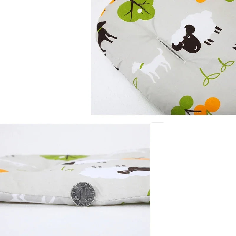 Baby Kids Highchair Cushion Pad Mat Booster Seats Cushion Pad Mat Feeding Chair Cushi on Pad Stroller Cushion Mat Cotton Fabric