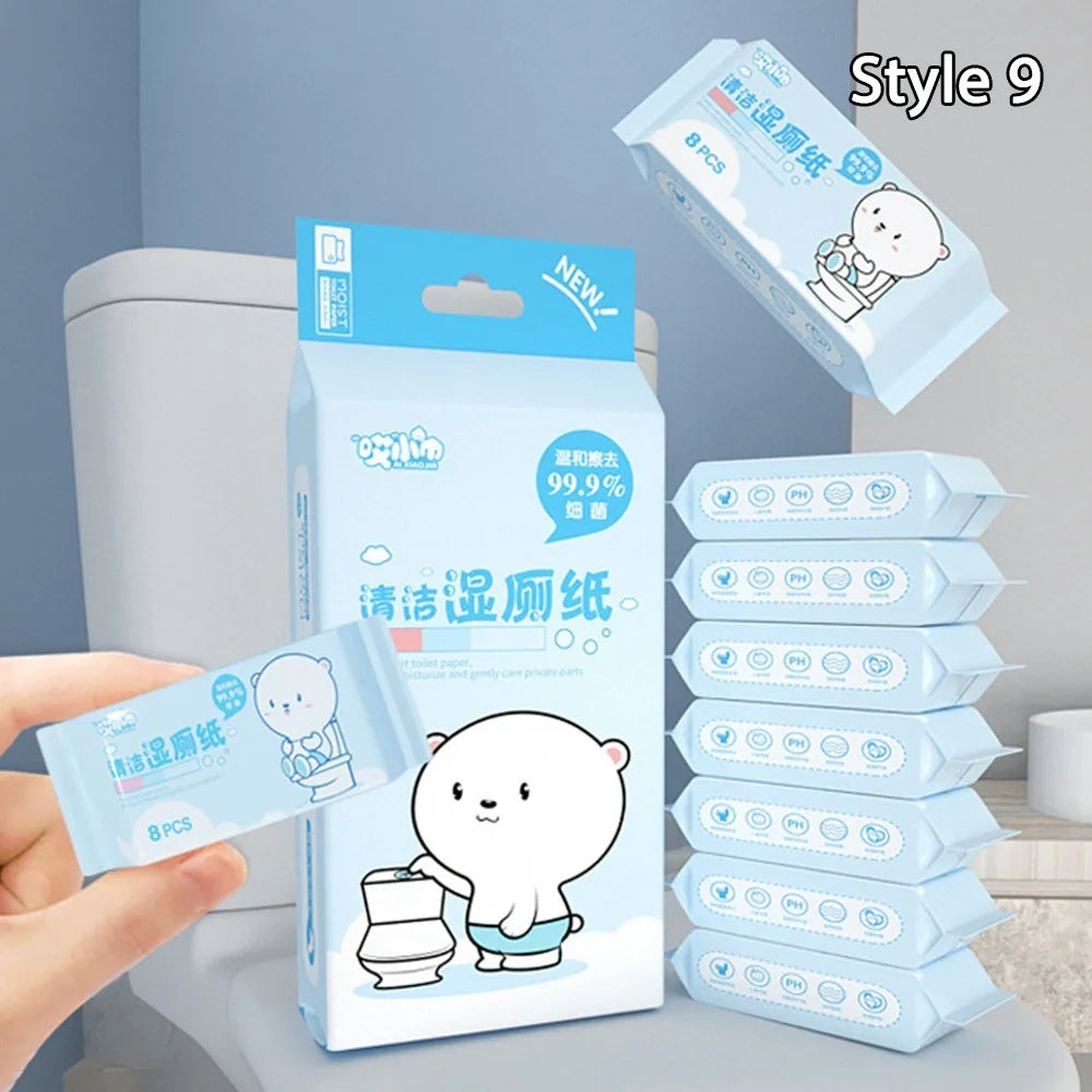 Soft Baby Wet Wipes Hand Mouth Cleaning Disposable Freshing Cleaning Wipes Large Pack High Quality Mini Portable Wipes Babies