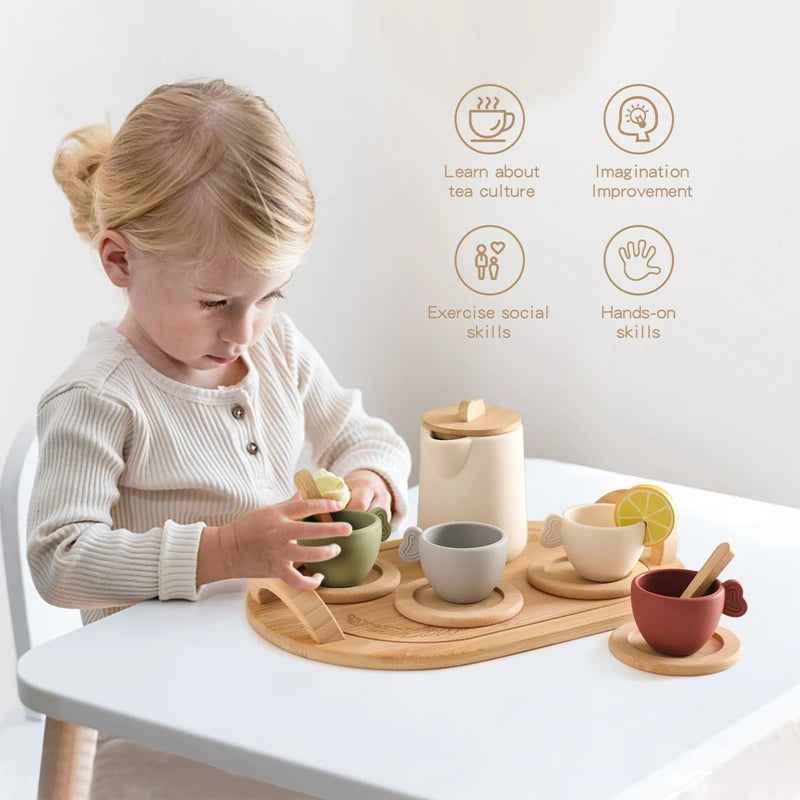 Montessori Teapot Set – Pretend Play Fun!
