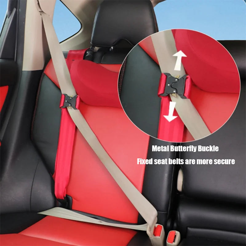 Safety belt adjusting retainer Child Safety Belt Clip Buckle Car Strap Adjustment Retainer Seat Belt Type Interior Accessories