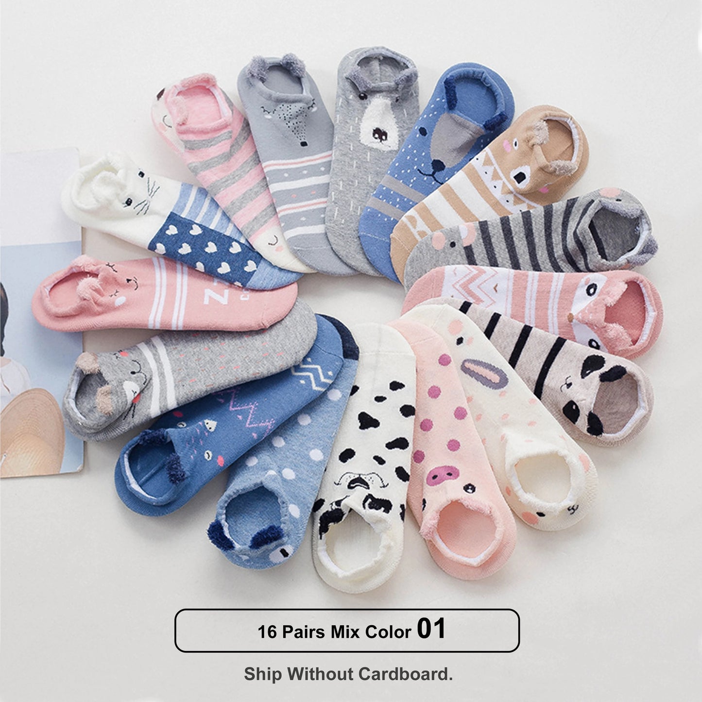 Cute Animal Ear Socks