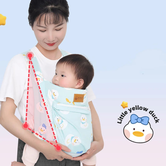 Baby Carrier Multifunction Breathable Comfortable Ventilation Infant Carrier Back Front Facing Backpack Wrap Newborn Bag Sling