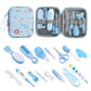 Mother and Baby Set, Children's Nail Clippers, Medicine Feeders, 20 Pieces Set, Comb Brushes EVA Bags, Care Set, Material Safety