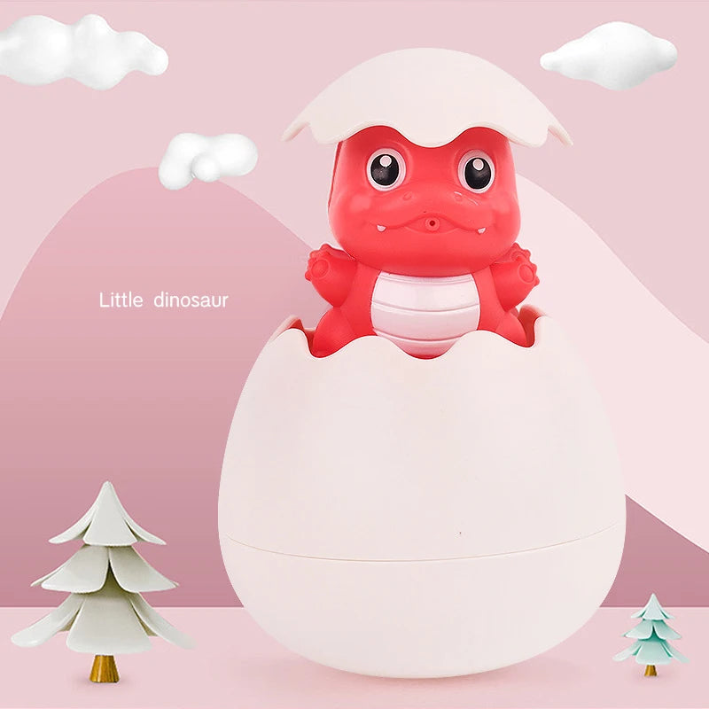 Bath Bathtub Toys for Toddlers Duck Rotatable Waterwheel Bathroom Strong Suckers Water Scoop Fun Bath Toys Kids Gifts