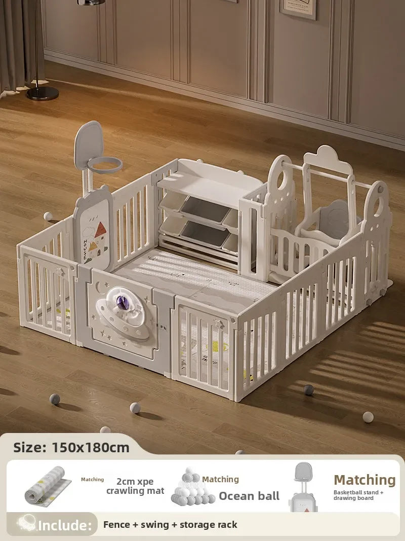 Parc pour bébé – Aire de jeux intérieure sécurisée