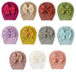 Cute Bow Baby Turban Hat Soft Elastic Beanie for Newborn Girls Summer