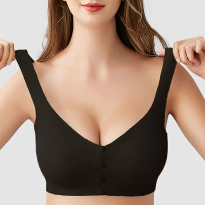 Summer Lightweight Nursing Bra for Women Front Opening One-Piece Design No Underwire Bralette for Pregnancy and Nursing Comfort